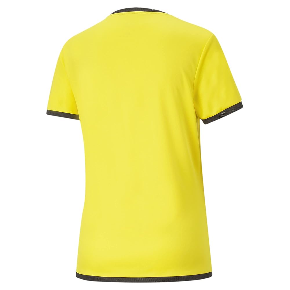  Women's Training Jersey S イエロー Amazon.com: PUMA Women's Teamliga Jersey, Cyber Yellow Black